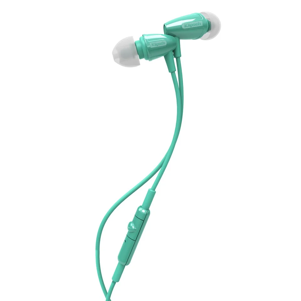 Klipsch S3M Image Earphones Inc In-line Remote & Mic - Green Afbeelding 1