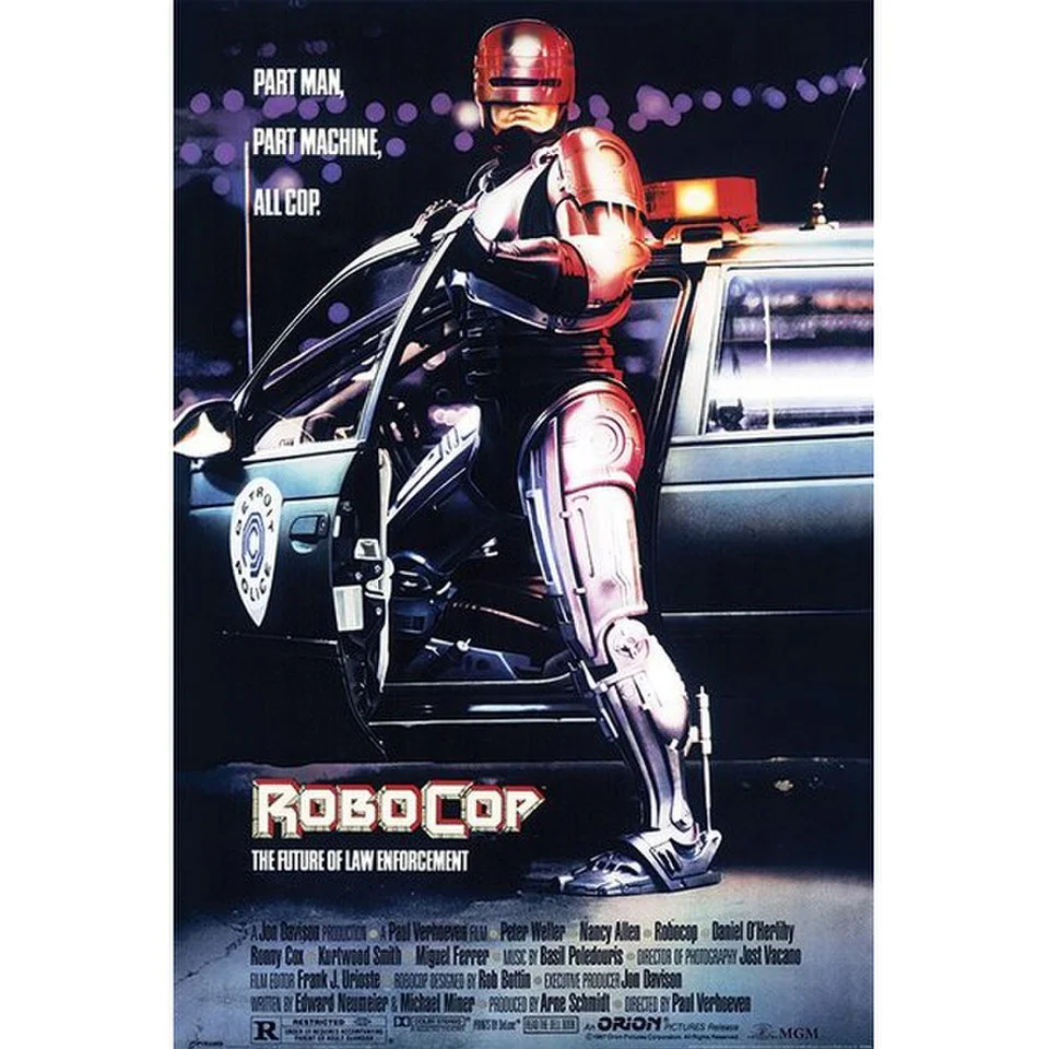 Robocop 1987 One Sheet - 24 x 36 Inches Maxi Poster Afbeelding 1