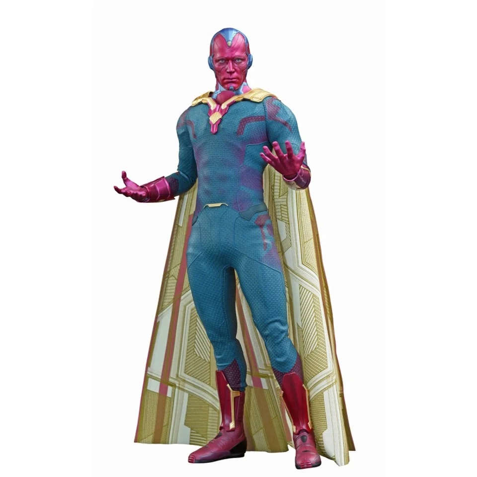 Hot Toys Marvel Age Of Ultron Vision 1:6 Scale Figure Afbeelding 1