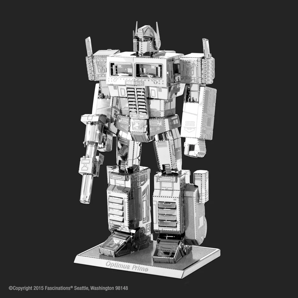 Transformers Optimus Prime Metalen Bouwset Afbeelding 1
