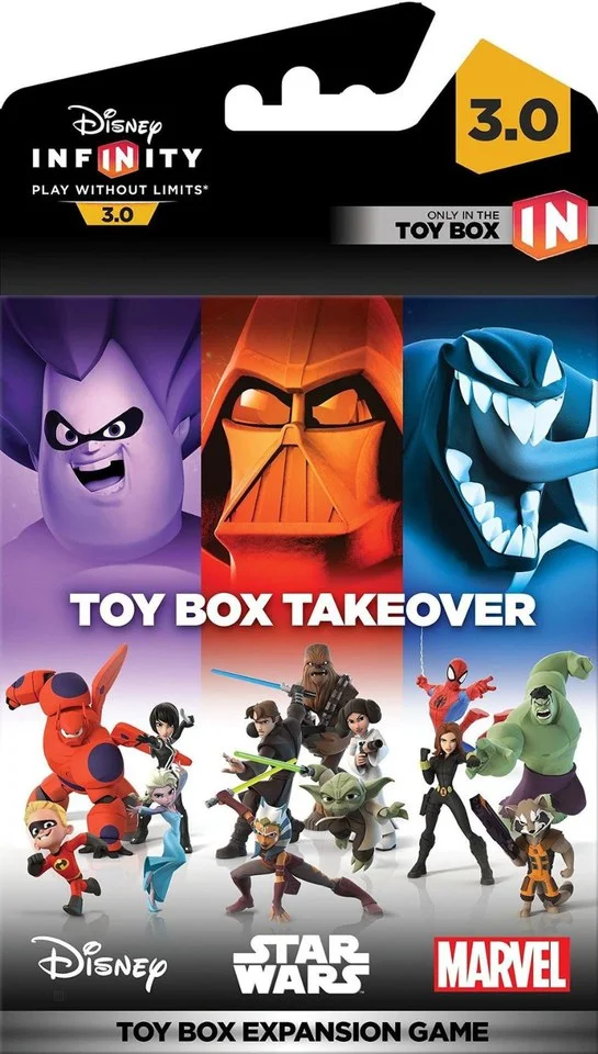 Disney Infinity 3.0 : Toy Box Takeover (A Toy Box Expansion Game) Afbeelding 1