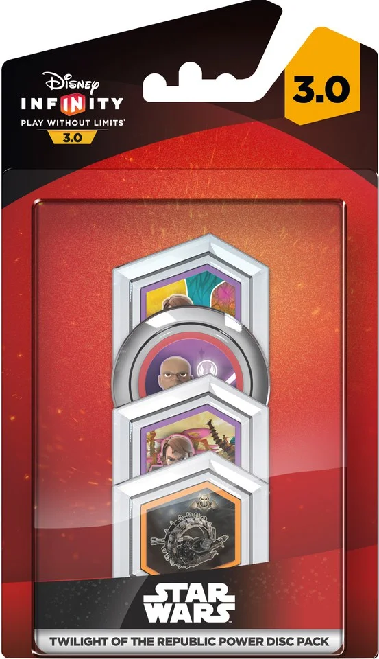 Disney Infinity 3.0: Star Wars Twilight of the Republic Power Disc Pack Afbeelding 1