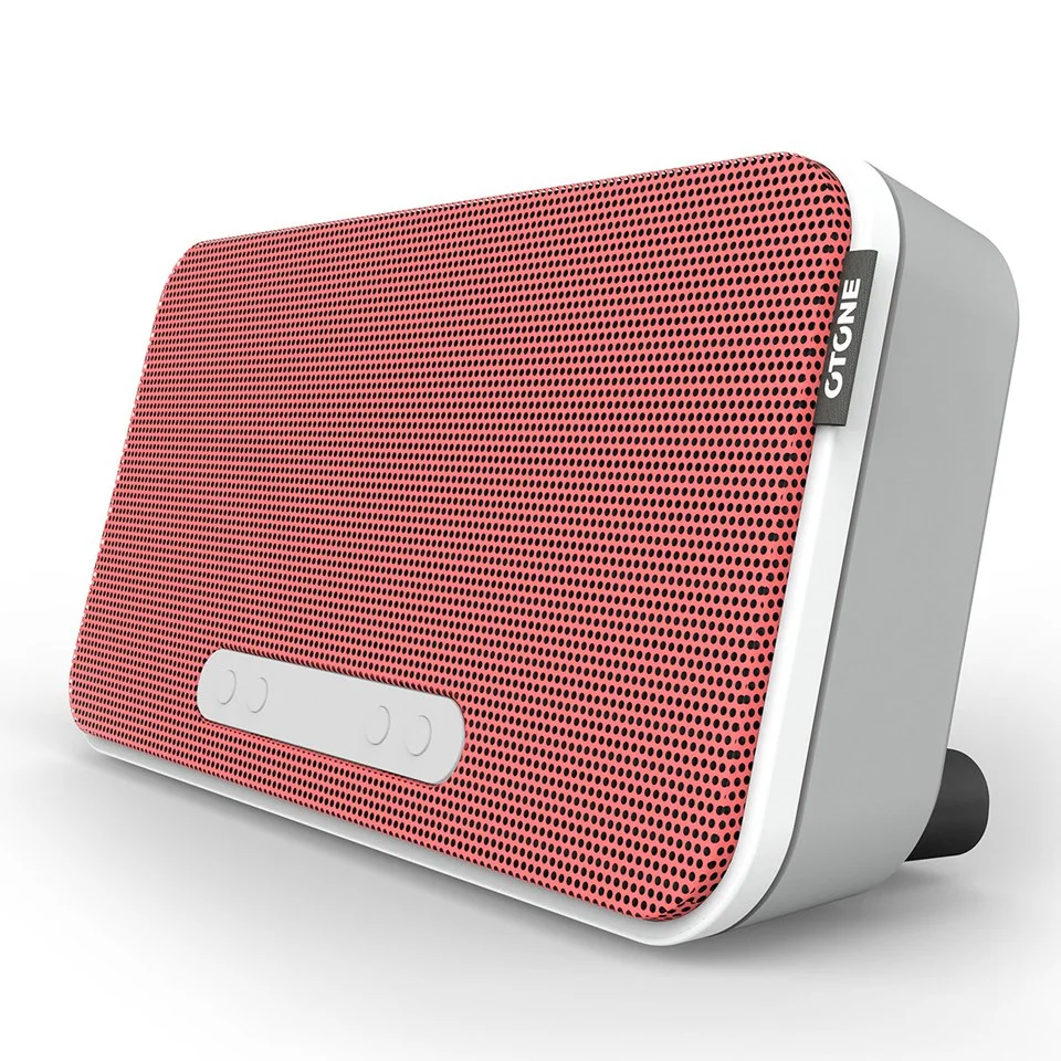 Otone BluWall+ Bluetooth Speaker and Subwoofer - Red Afbeelding 1