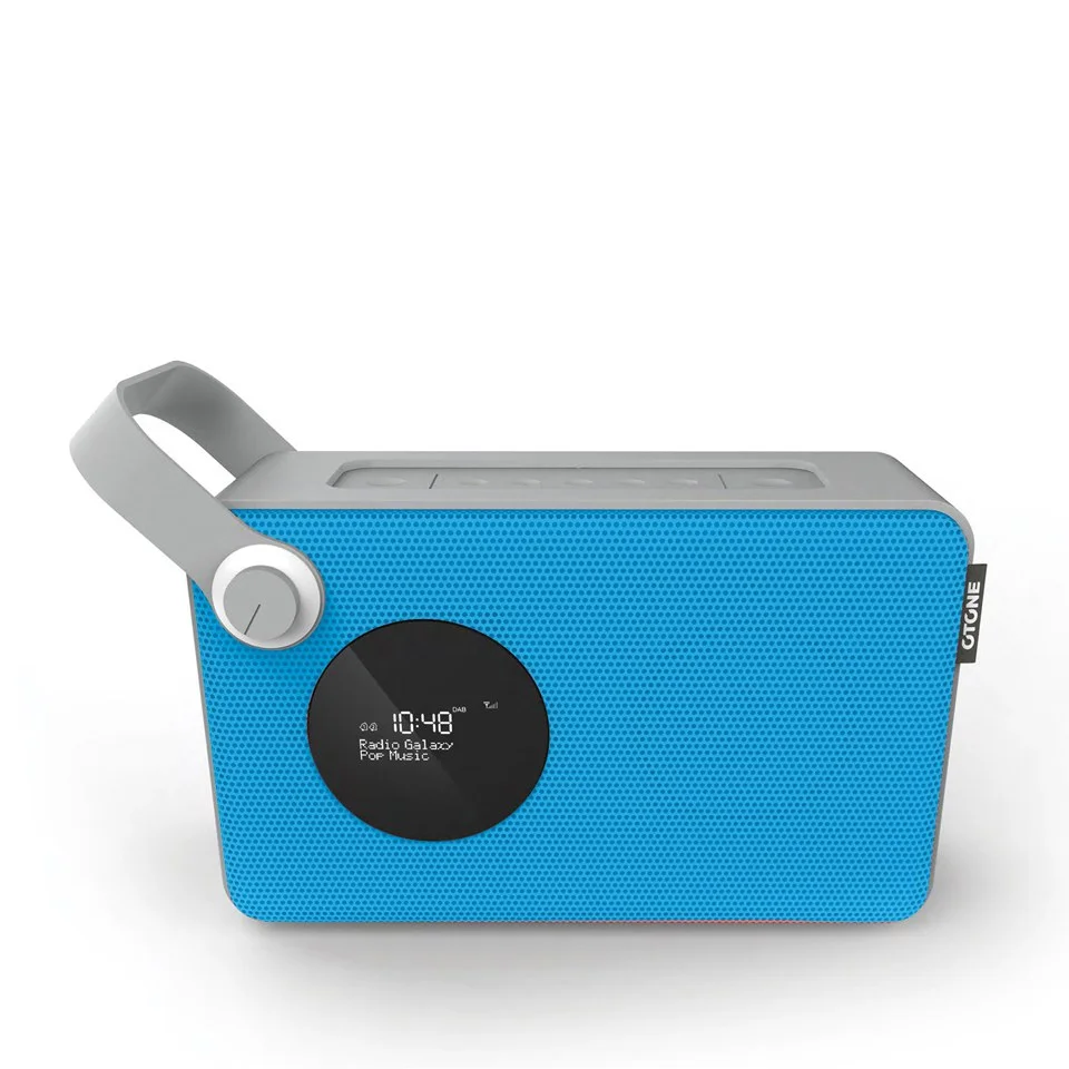 Otone BluMotion Portable Bluetooth DAB Radio - Blue Afbeelding 1