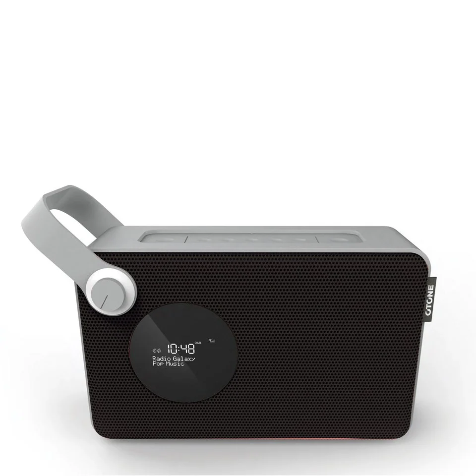 Otone BluMotion Portable Bluetooth DAB Radio - Black Afbeelding 1