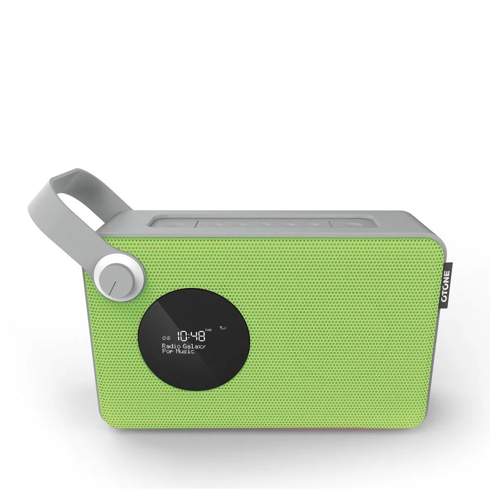 Otone BluMotion Portable Bluetooth DAB Radio - Green Afbeelding 1