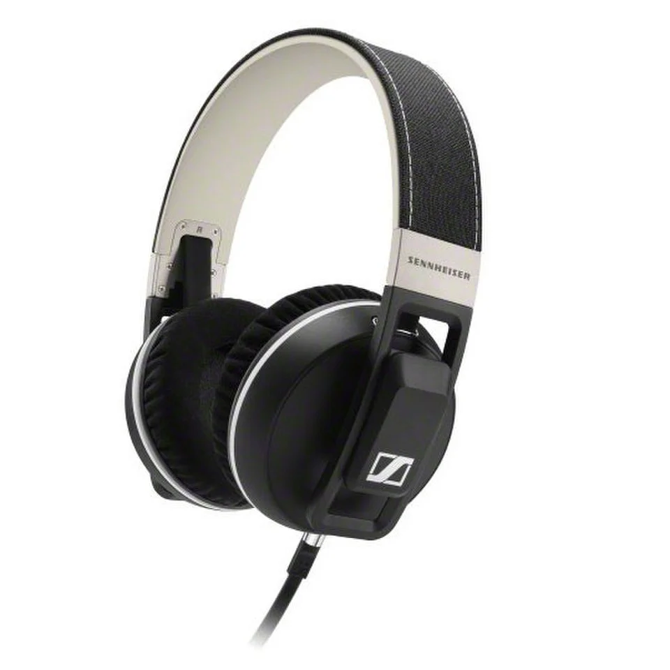 Sennheiser Urbanite XL Over Ear Headphones Inc In-Line Remote & Mic - Black - iPhone/iPad/iPod Afbeelding 1