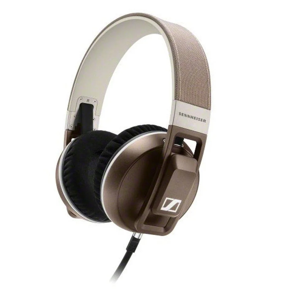 Sennheiser Urbanite XL Over Ear Headphones Inc In-Line Remote & Mic - Sand - iPhone/iPad/iPod Afbeelding 1