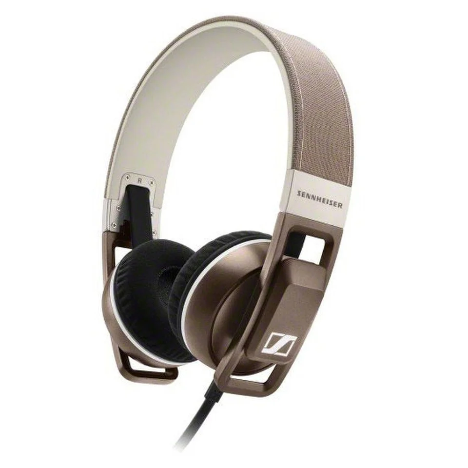 Sennheiser Urbanite On Ear Headphones Inc In-Line Remote & Mic - Sand - iPhone/iPad/iPod Afbeelding 1