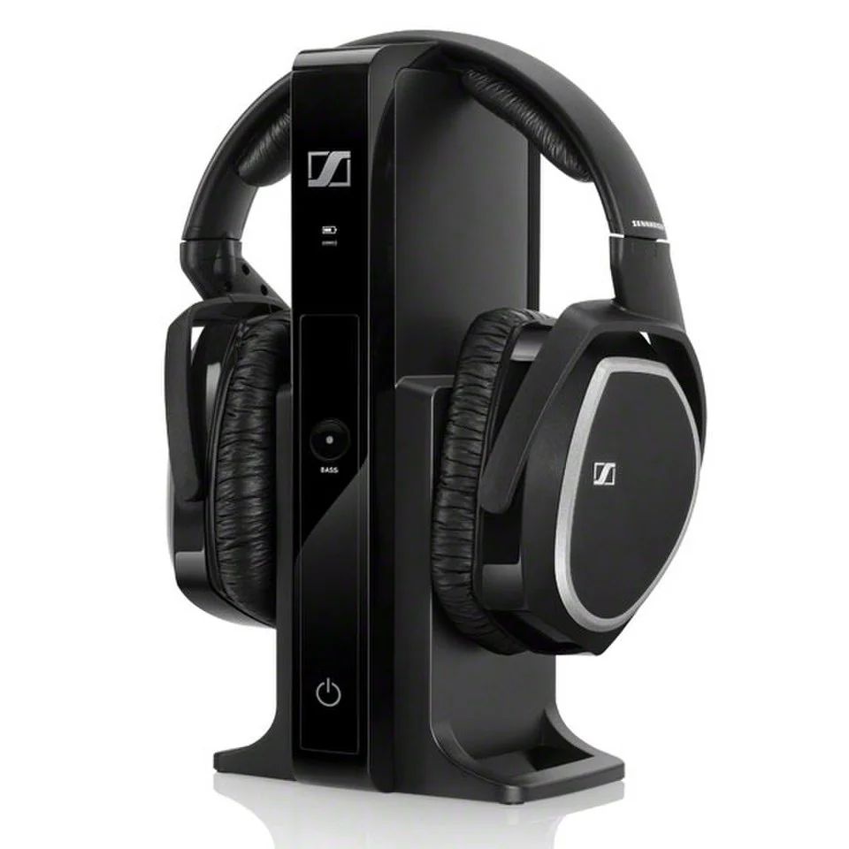 Sennheiser RS 165 Surround Sound Wireless Headphones with Multi-Purpose Transmitter Afbeelding 1