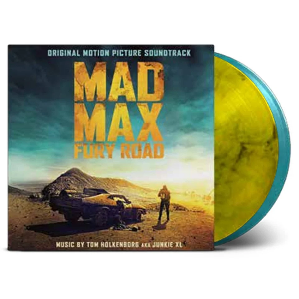 Mad Max: Fury Road - Original Soundtrack OST (2LP) - Limited Edition Coloured Vinyl (200 In The UK Only) Afbeelding 1