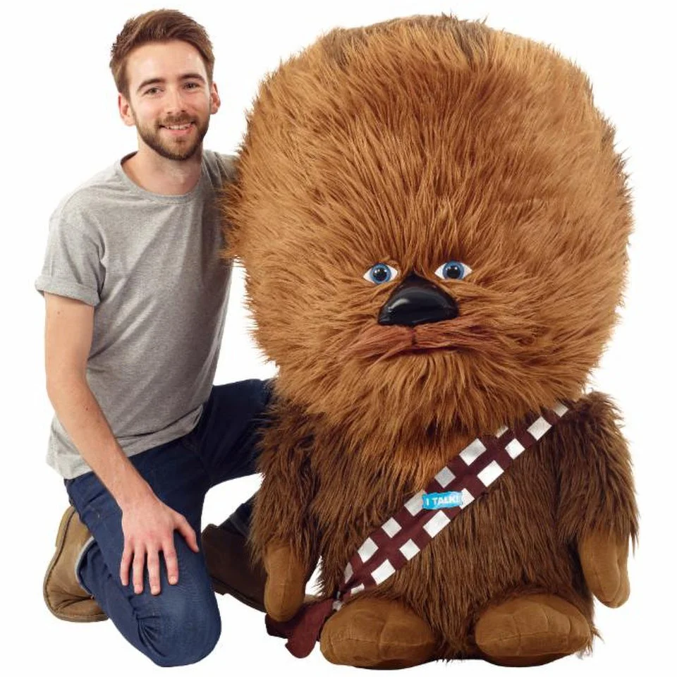 Star Wars Talking Chewbacca 48 Inch Talking Plush Figure Afbeelding 1