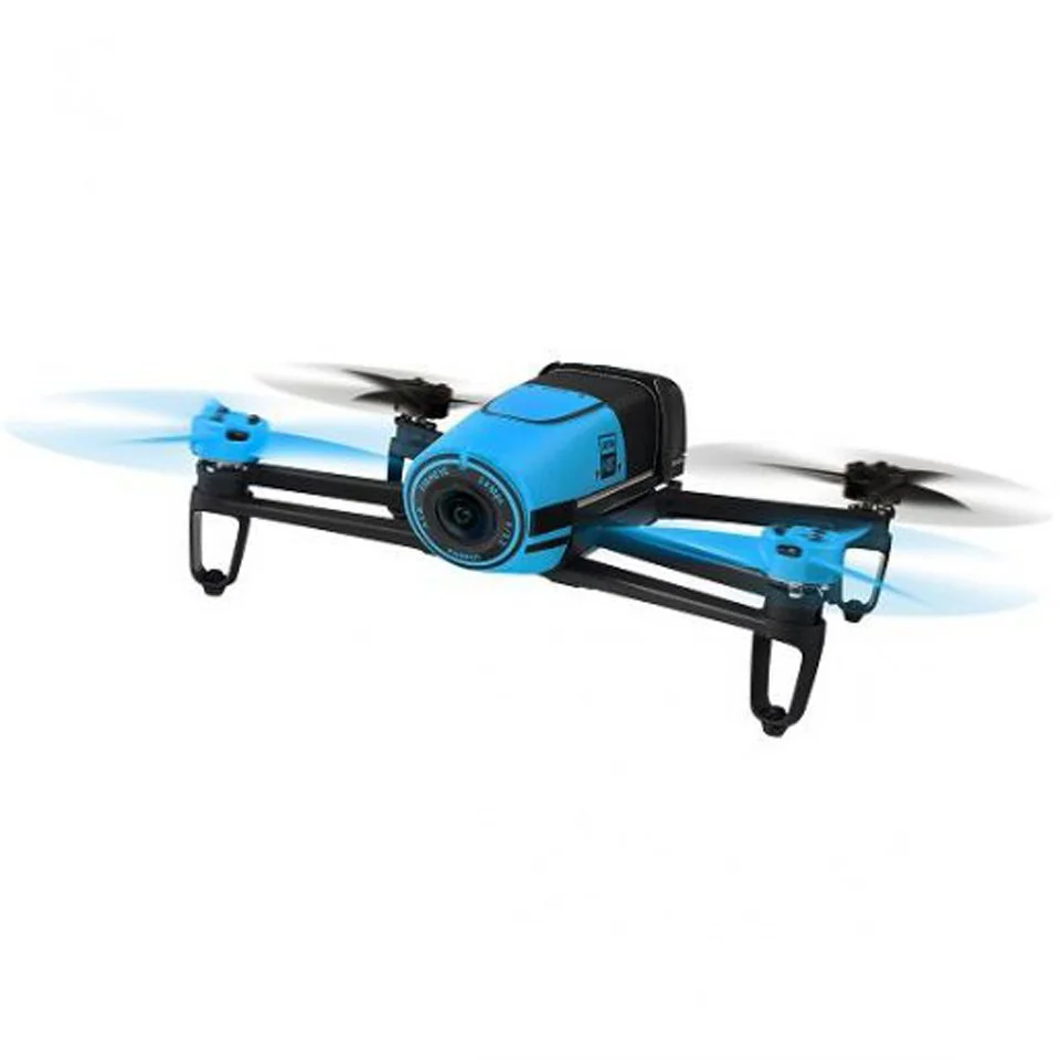 Parrot Bebop Drone (Embedded GPS, 14MP Camera, 1080p HD Camcorder, 8GB Flash Storage) - Blue Afbeelding 1
