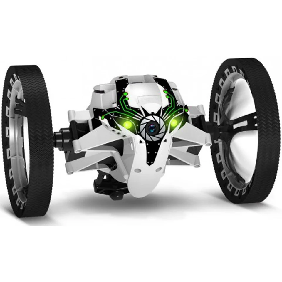 Parrot Minidrone Jumping Sumo 'Insectoid' (Live Video Streaming and Recording) - White Afbeelding 1