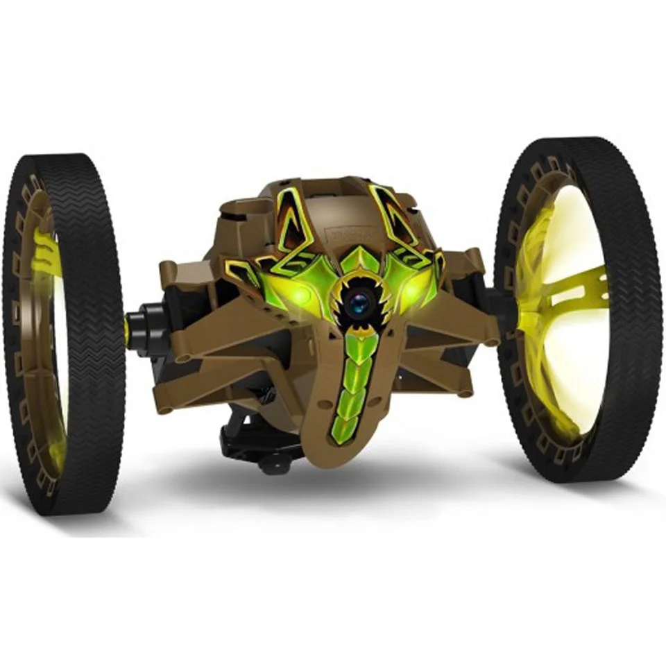 Parrot Minidrone Jumping Sumo 'Insectoid' (Live Video Streaming and Recording) - Khaki Brown Afbeelding 1