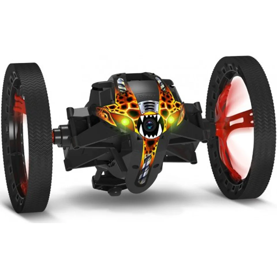 Parrot Minidrone Jumping Sumo 'Insectoid' (Live Video Streaming and Recording) - Black Afbeelding 1