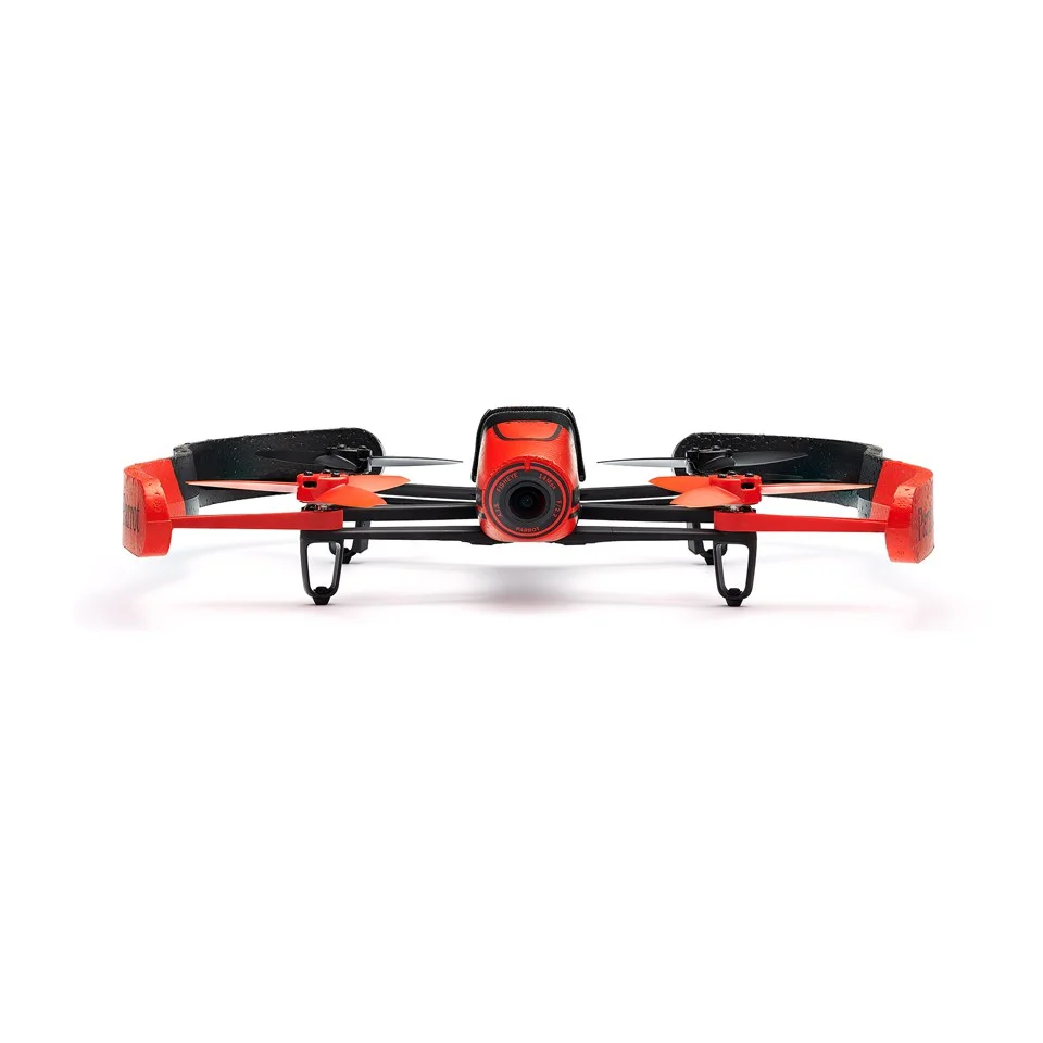 Parrot Bebop Drone and Skycontroller (Embedded GPS, 14MP Camera, 1080p HD Camcorder, 8GB Flash Storage) - Red Afbeelding 1