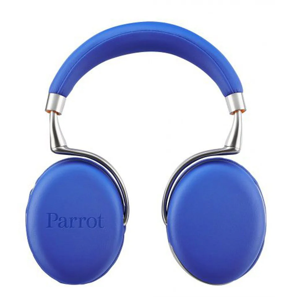 Parrot Zik 2.0 by Philippe Starck Wireless Touch Sensitive Headphones - Blue Afbeelding 1
