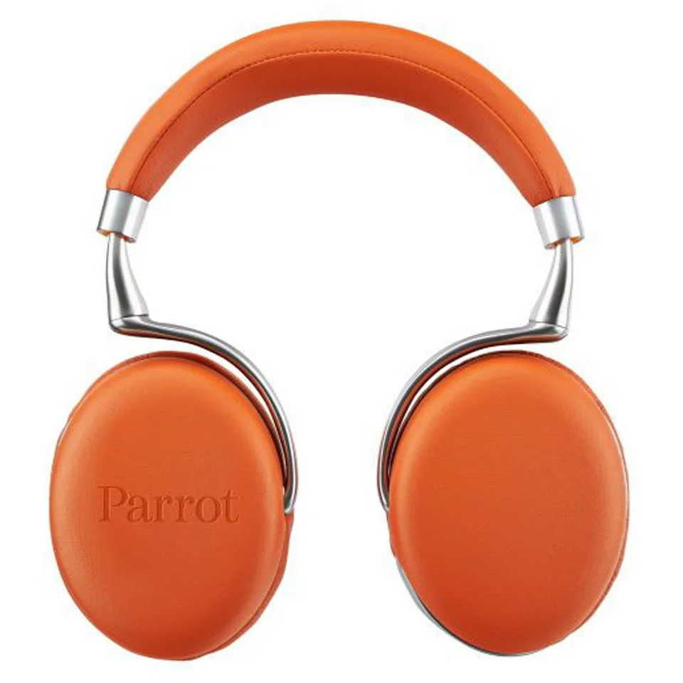 Parrot Zik 2.0 by Philippe Starck Wireless Touch Sensitive Headphones - Orange Afbeelding 1