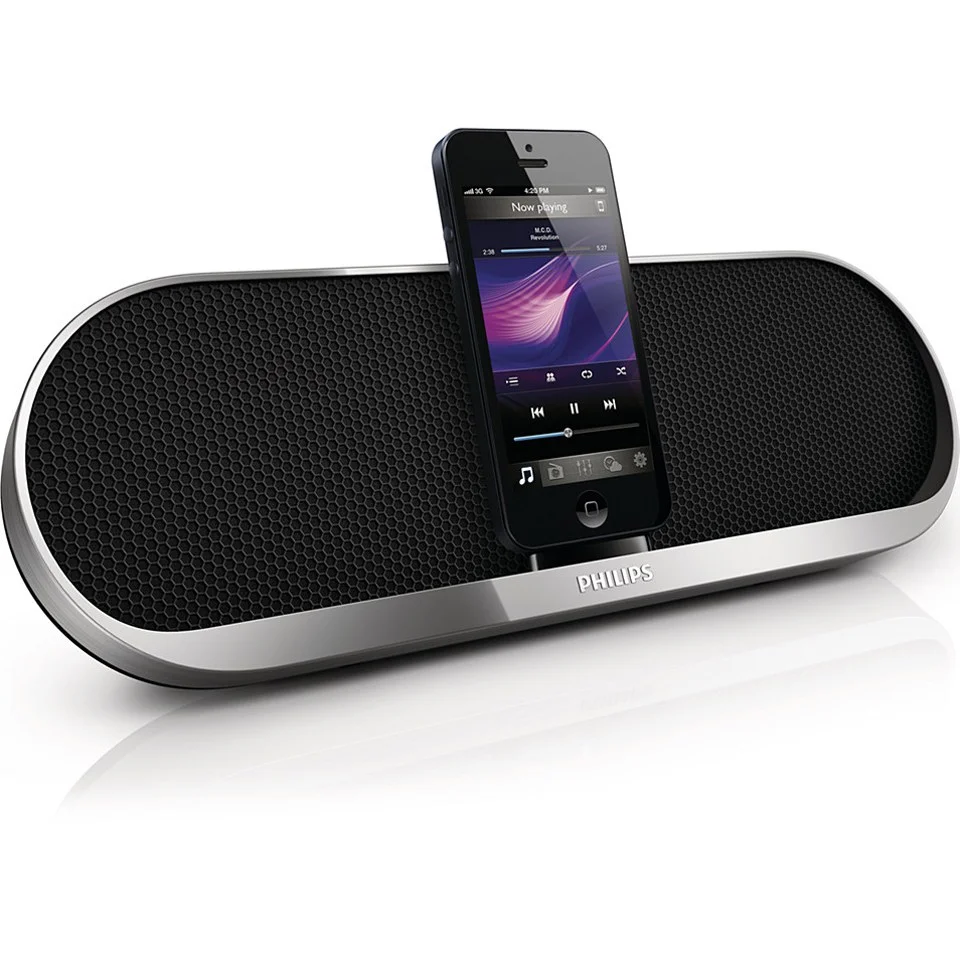 Philips DS7580/10 Docking Speaker - Silver Afbeelding 1