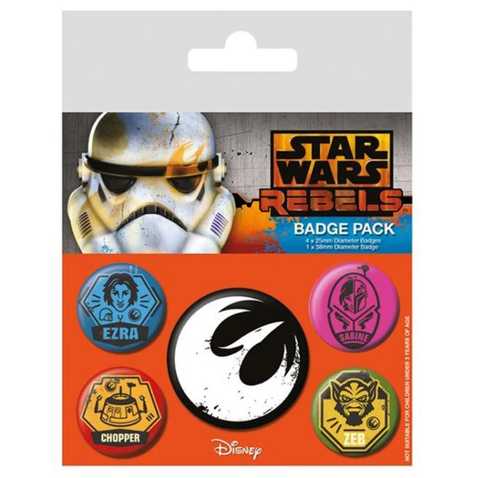Star Wars Rebels - Badge Pack Afbeelding 1