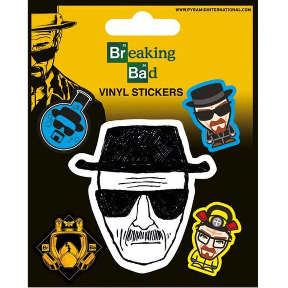 Breaking Bad Heisenberg - Sticker Afbeelding 1