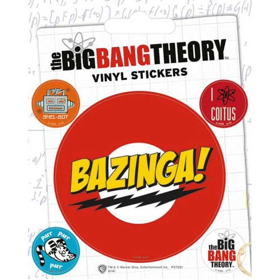 The Big Bang Theory - Sticker Afbeelding 1