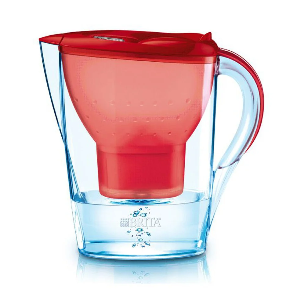 BRITA Marella Cool Waterfilterkan - Rood (2,4L) Afbeelding 1