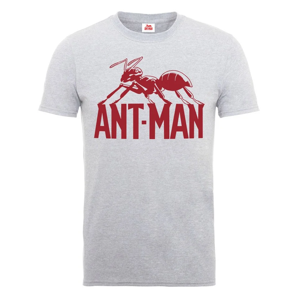 Zavvi Exclusive Marvel Men's Ant Man Logo T-Shirt - Heather Grey - S - Grijs Afbeelding 1