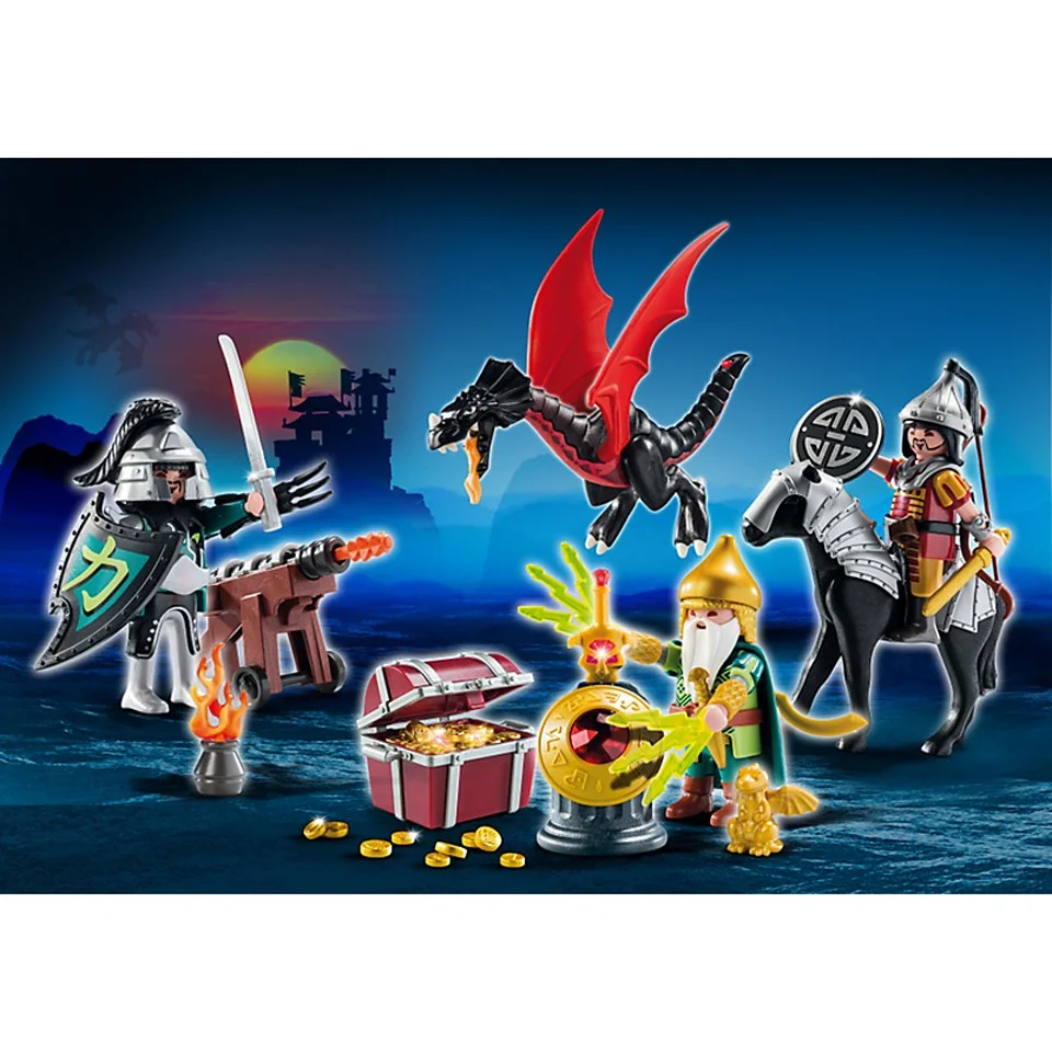 Playmobil Advent Calendar Dragons Treasure Battle (5493) Afbeelding 1