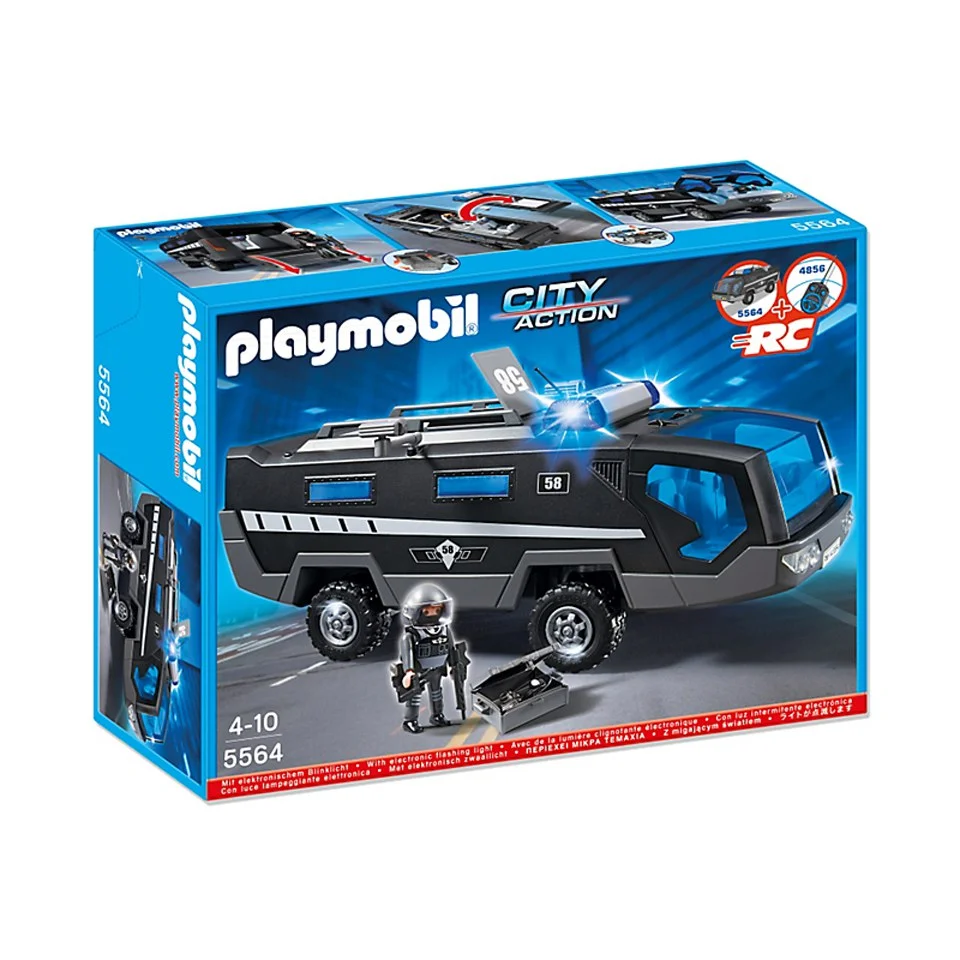 Playmobil Tactical Unit Command Vehicle (5564) Afbeelding 1