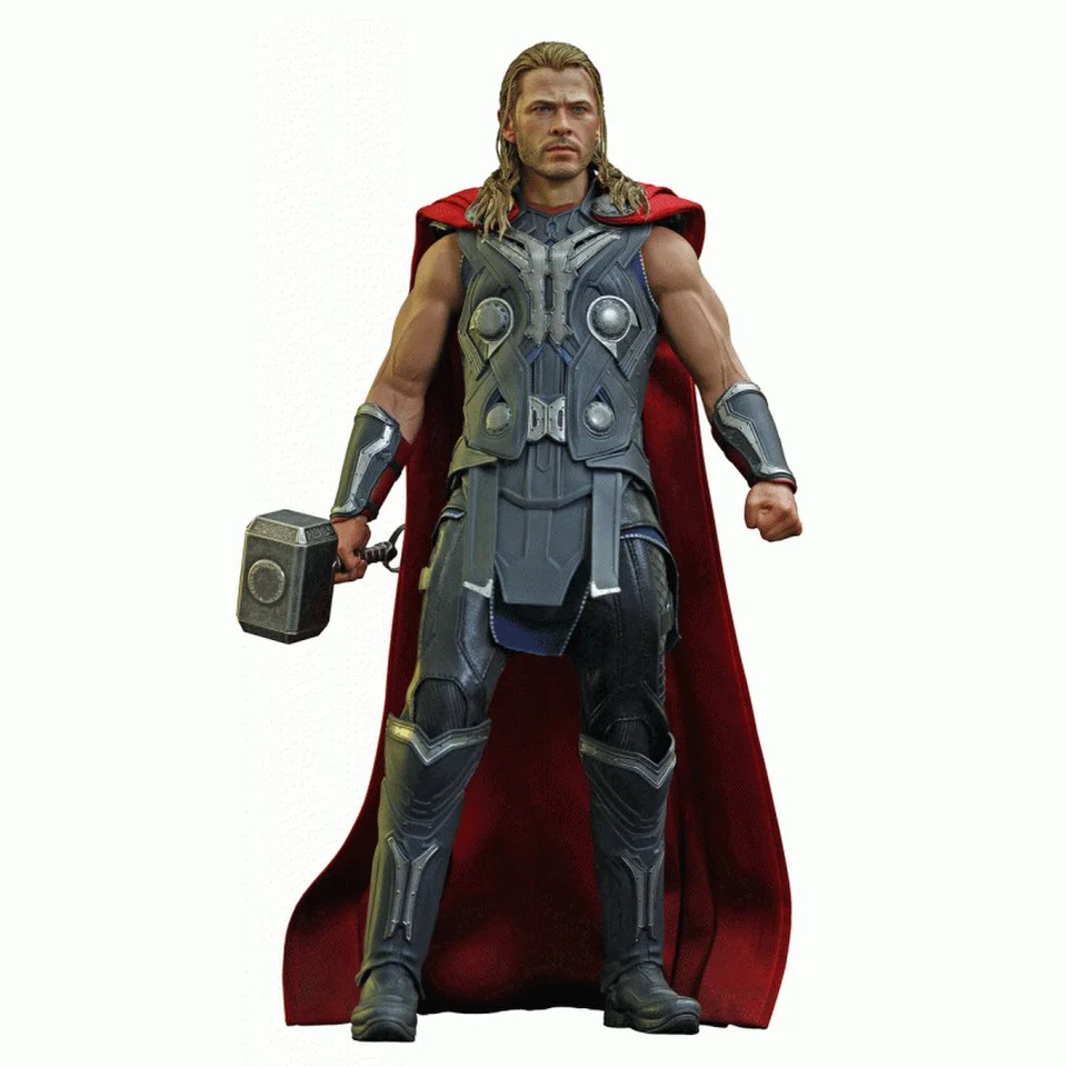 Hot Toys Avengers Age of Ultron Thor Movie Masterpiece Series 1:6 Scale Figure Afbeelding 1