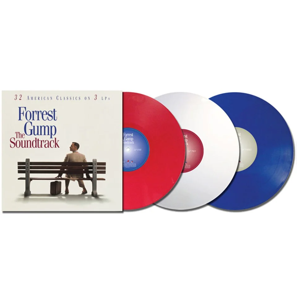 Forrest Gump: The Soundtrack - 20th Anniversary OST (3LP) - Limited Edition Coloured Vinyl Afbeelding 1