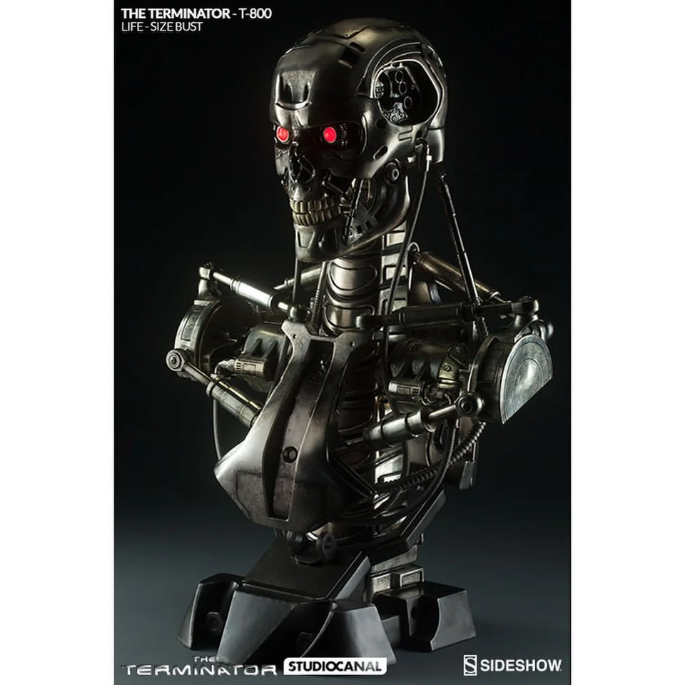 Sideshow Collectibles Terminator T-800 1:1 Scale Bust Afbeelding 1