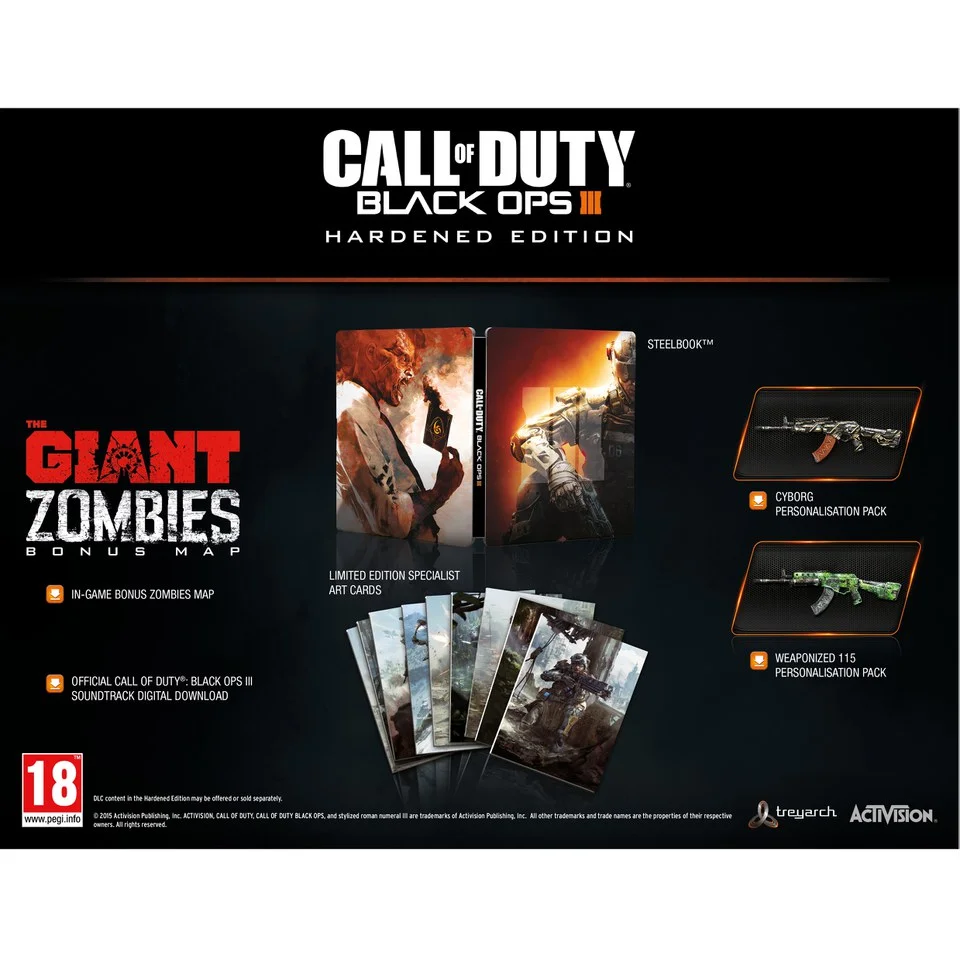 Call of Duty Black Ops III - Hardened Edition Afbeelding 1
