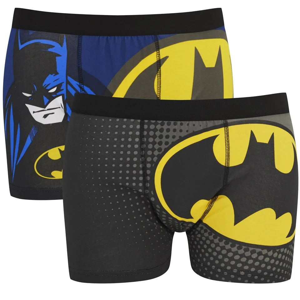 Batman Men's 2 Pack Boxers - Black - S - Zwart Afbeelding 1