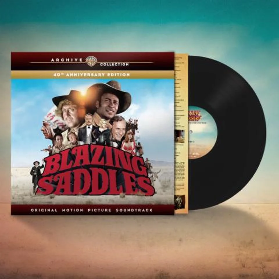 Blazing Saddles - Original Motion Picture Soundtrack OST (1LP) - Limited Edition Vinyl (500 In The UK Only) Afbeelding 1