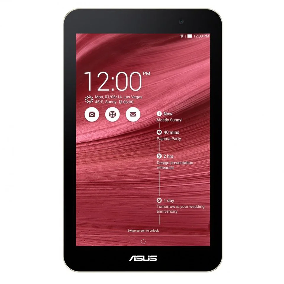 ASUS MeMO Pad 7 Inch Tablet ME176CX (16GB Storage, Intel Atom, 1.86GHz) - Blue - Grade A Refurb Afbeelding 1