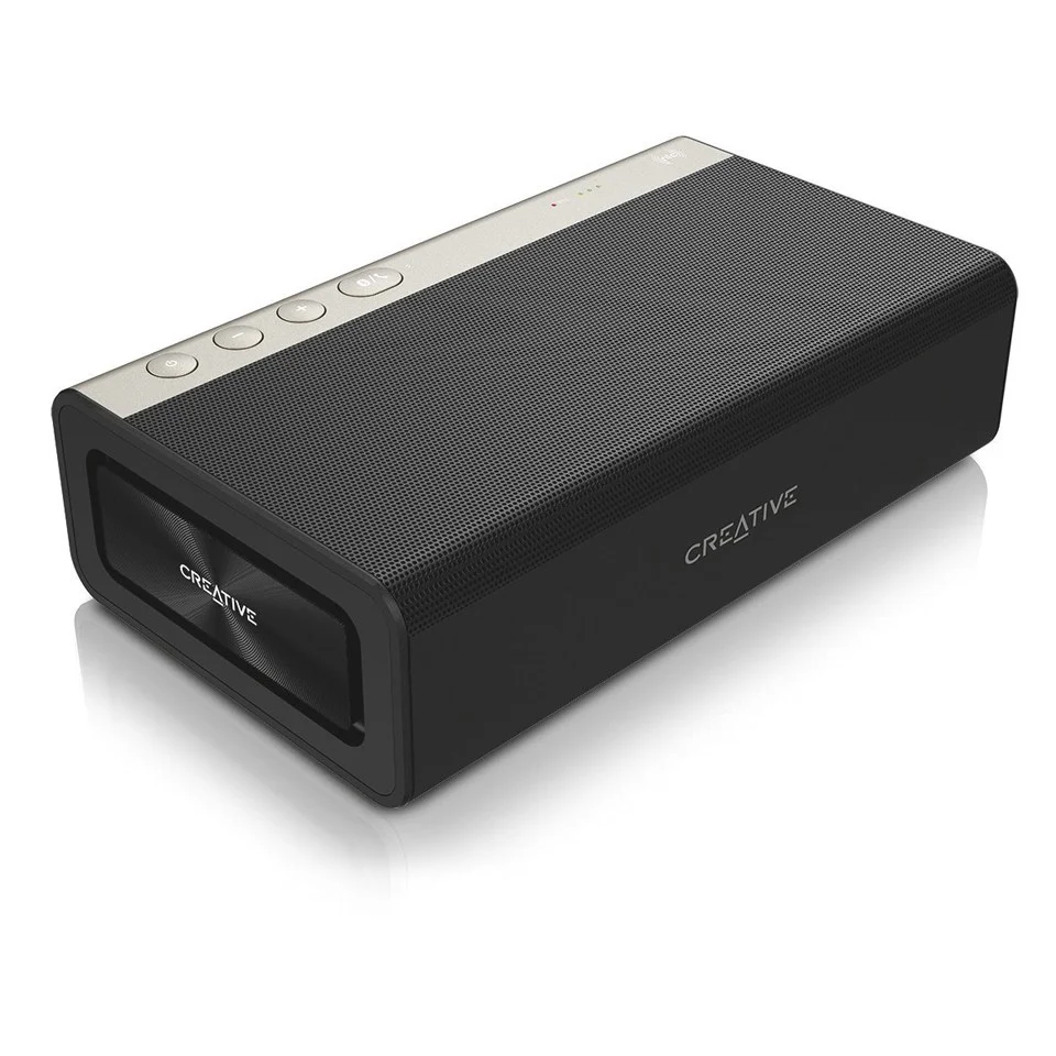 Creative Sound Blaster Roar 2 Bluetooth and NFC Speaker with Built-In Subwoofer - Black Afbeelding 1