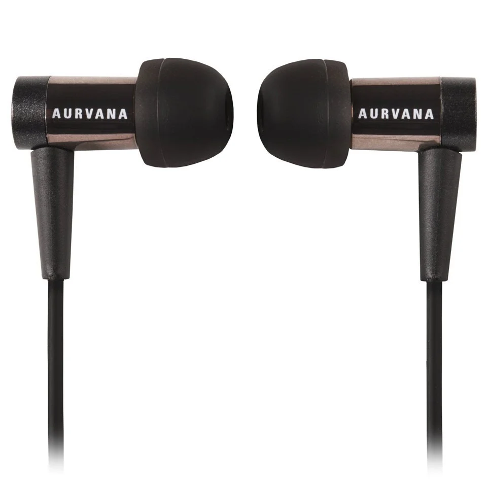Creative Aurvana In-Ear3 Plus Noise Isolating Earphones with In-Line Mic - Silver Afbeelding 1