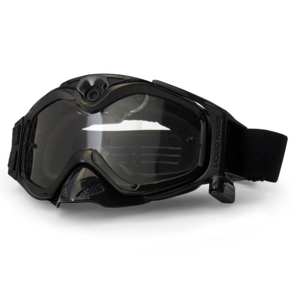 Liquid Image XSC - 384 Xtreme All Sport HD Camera and Camcorder Goggles with LCD Screen - Black Afbeelding 1