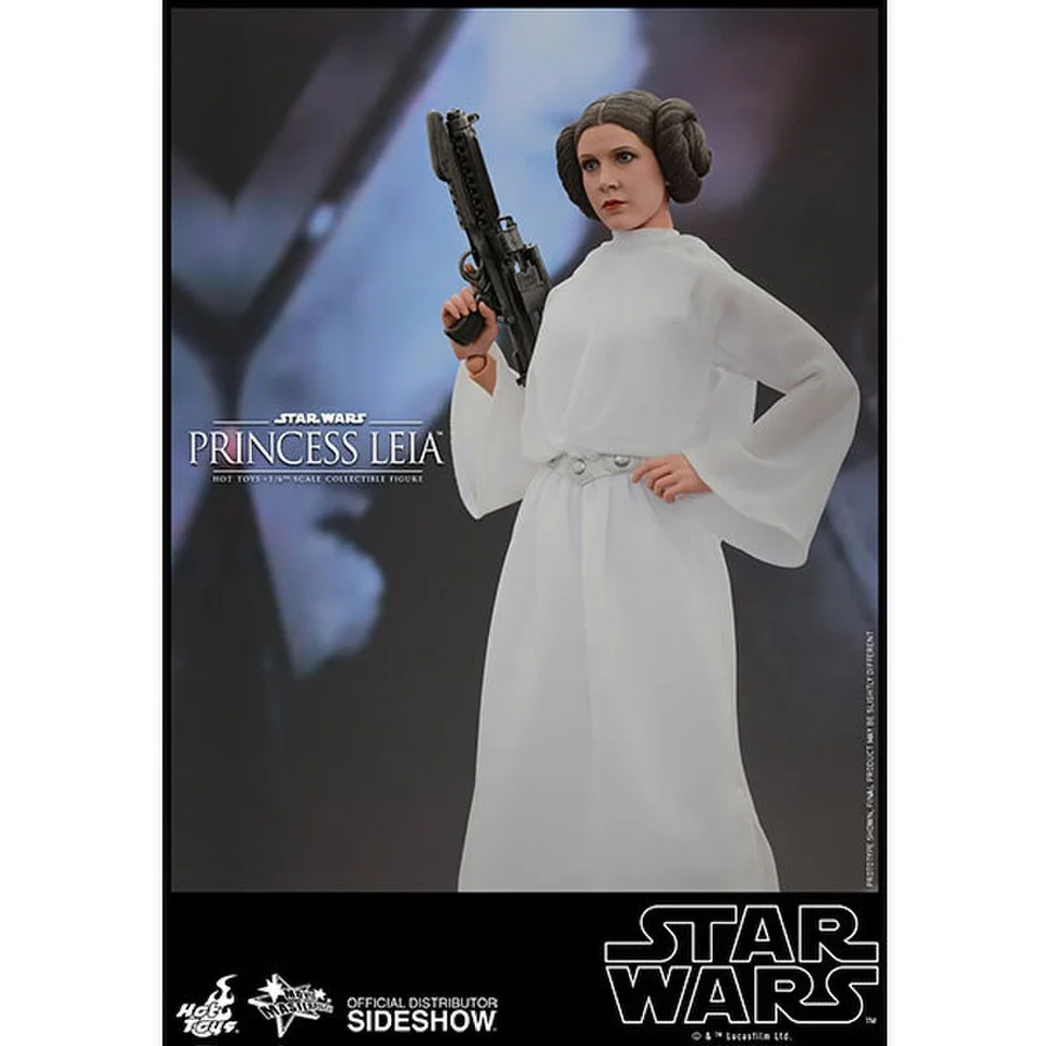 Hot Toys Star Wars Princess Leia Movie Masterpiece 1:6 Scale Figure Afbeelding 1