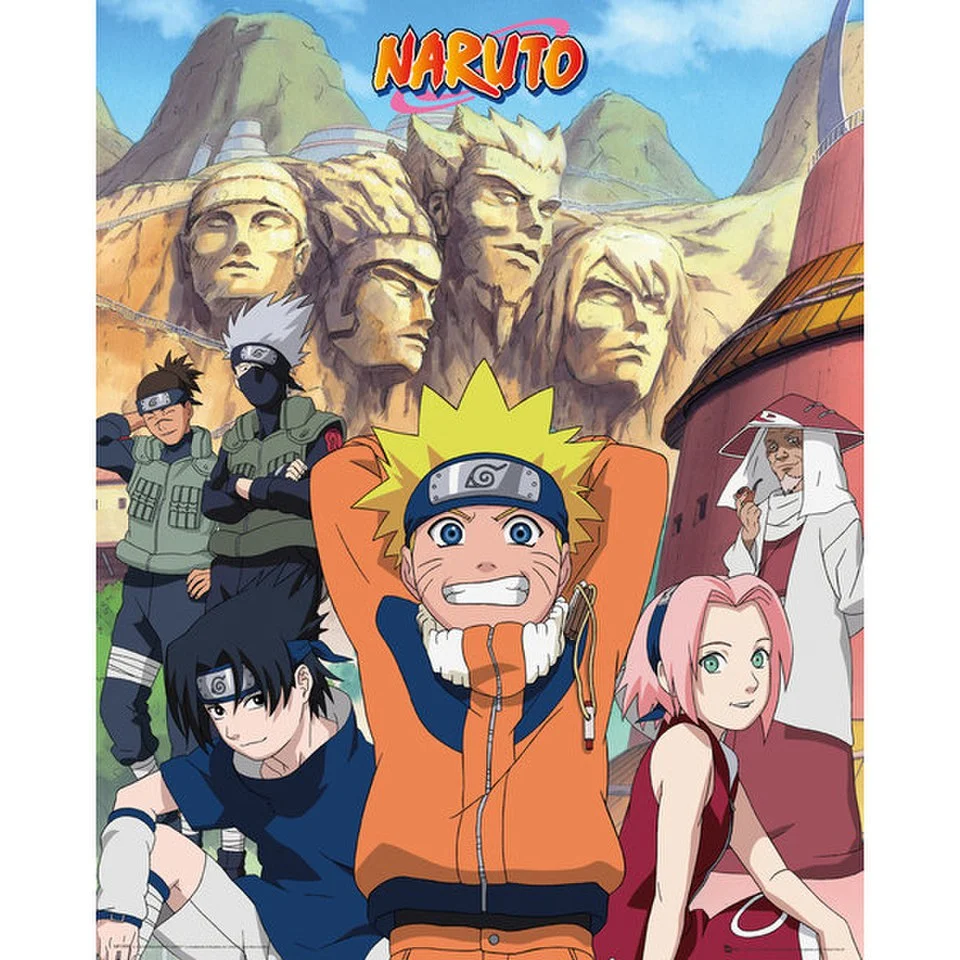 Naruto Hokage - 16 x 20 Inches Mini Poster Afbeelding 1