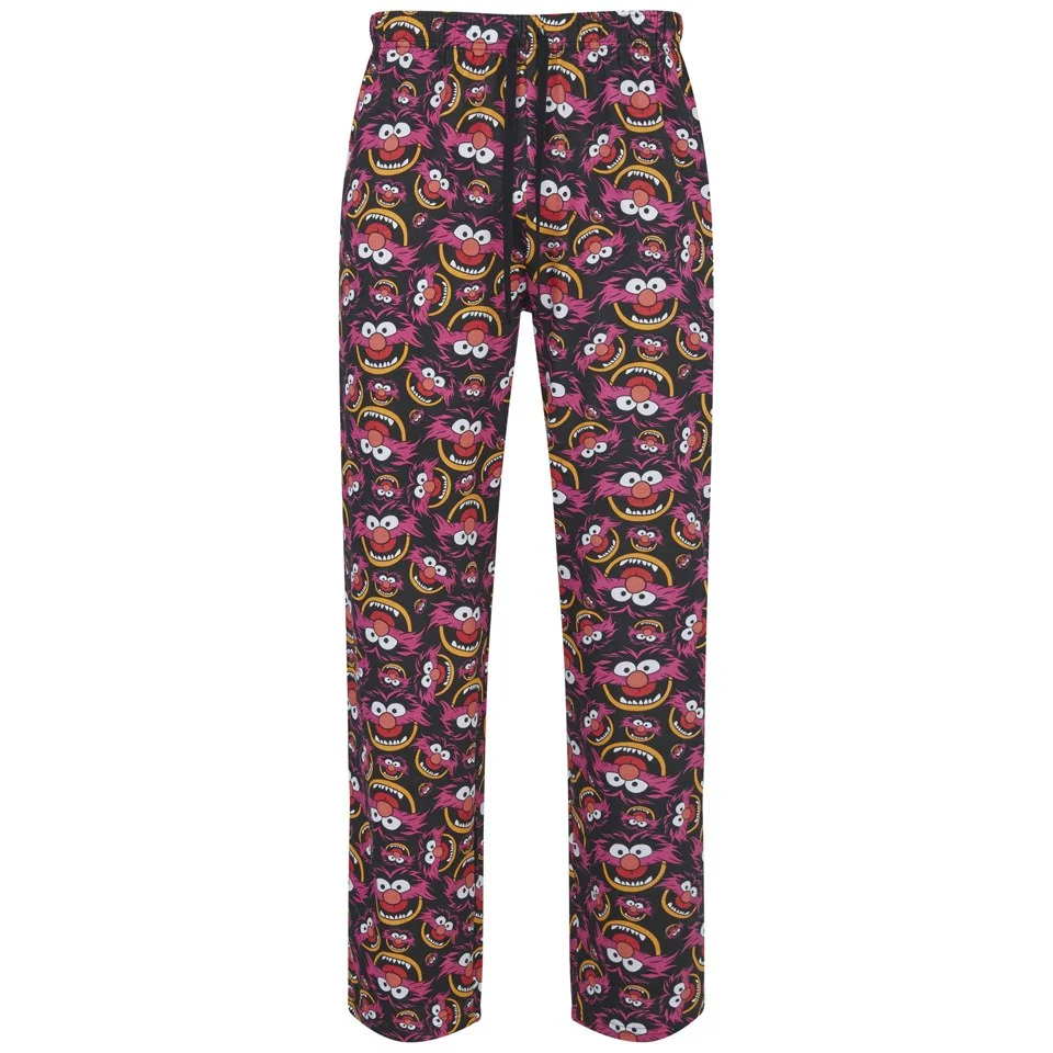 The Muppets Animal Men's All Over Print Lounge Pants - Multi - S - Multi Afbeelding 1