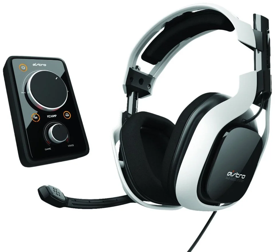 ASTRO Gaming A40 Wired Headset 7.1 - White (PS4, PS3, Xbox 360 & PC) Afbeelding 1