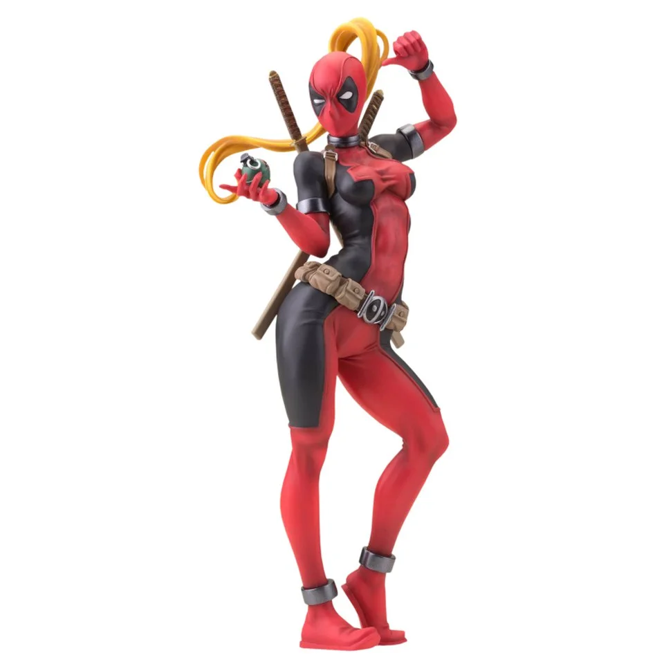 Kotobukiya Marvel Lady Deadpool Bishoujo 1:7 Scale Statue Afbeelding 1