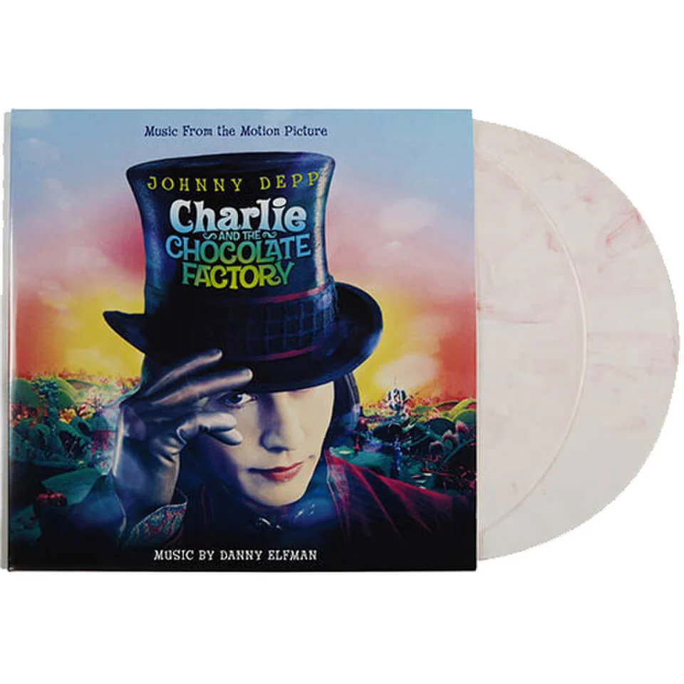 Charlie And The Chocolate Factory Zavvi Exclusive Vinyl Soundtrack (2LP) 500 Only Afbeelding 1