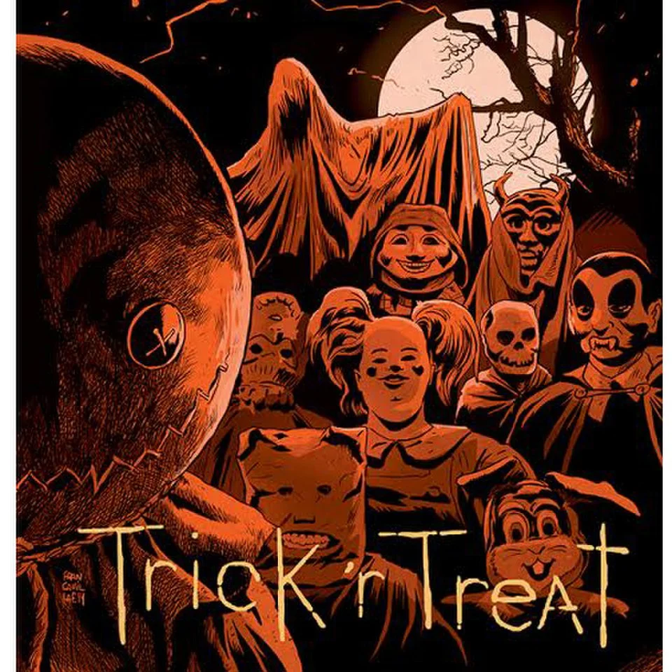 Trick 'R Treat - Original Soundtrack OST - Orange Coloured Vinyl 2LP Afbeelding 1