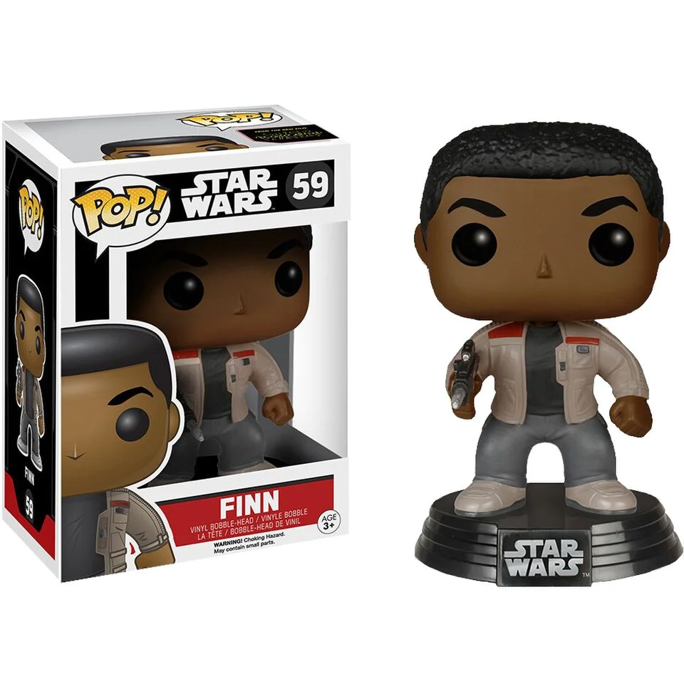 Star Wars The Force Awakens Finn Pop! Vinyl Figure Afbeelding 1