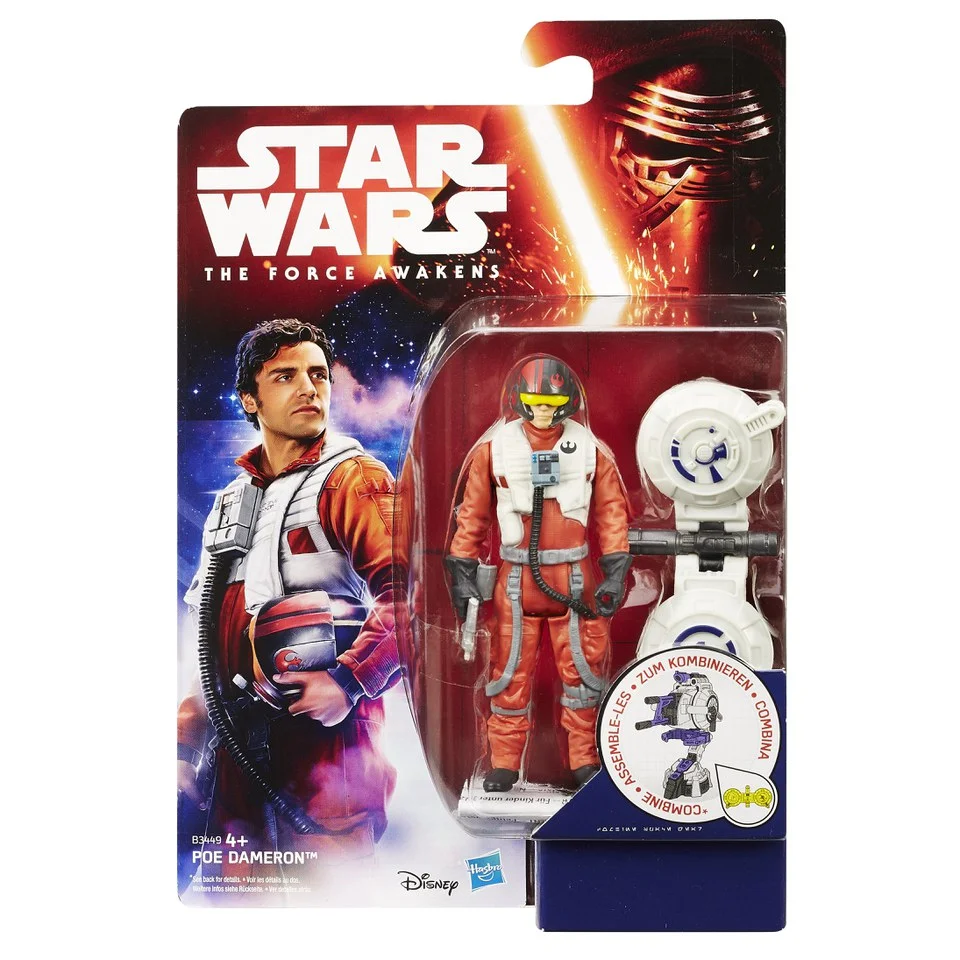 Star Wars: The Force Awakens Poe Dameron Action Figure Afbeelding 1